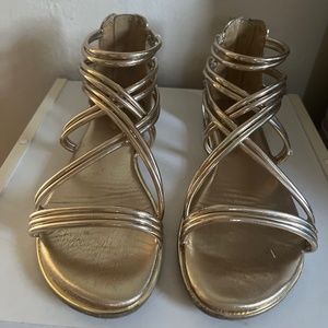 Gold Sandals